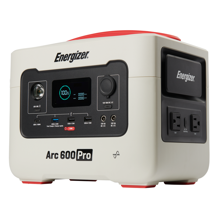 Energizer Arc 600 Pro Power Station with LFP Battery and Fast Charging